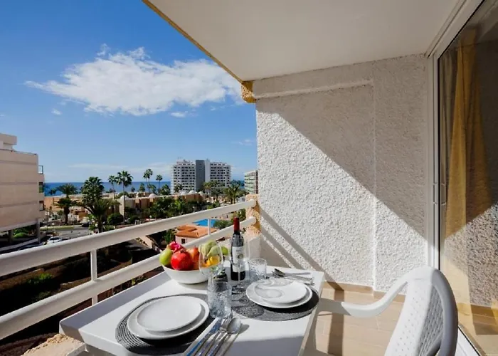 319 Modern Accommodation,sea View And Pool * Playa de las Americas (Tenerife)